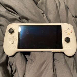 Portable White Gaming Console